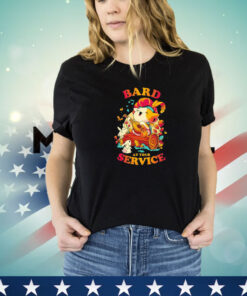 Cat bard at your service shirt