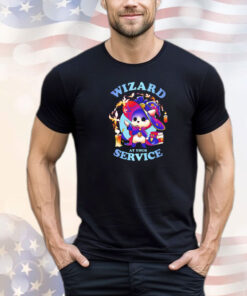 Cat wizard at your service shirt