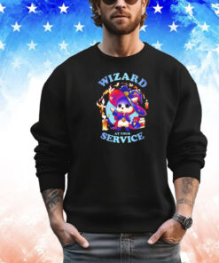 Cat wizard at your service shirt