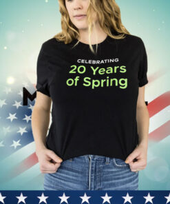 Celebrating 20 years of spring shirt