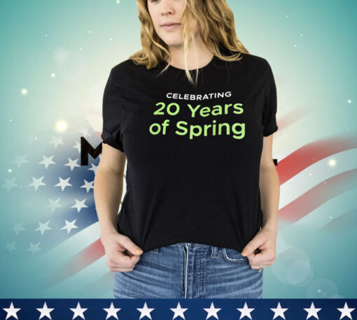 Celebrating 20 years of spring shirt