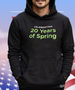 Celebrating 20 years of spring shirt