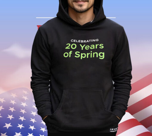 Celebrating 20 years of spring shirt