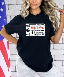 Cinema theatre The Cave general admission shirt