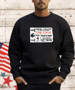 Cinema theatre The Cave general admission shirt