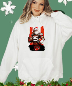 Cleveland Browns NFL Santa Claus Christmas shirt