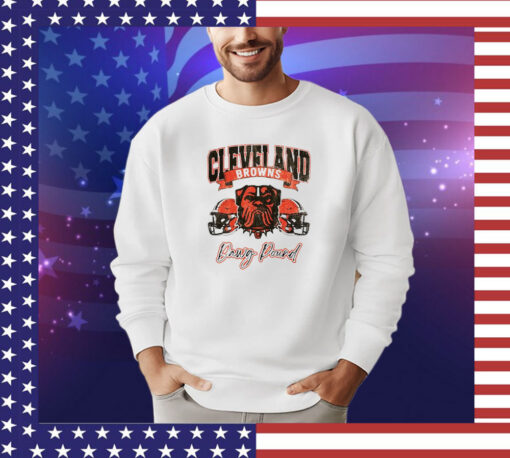 Cleveland Browns passing time pullover dawg pound shirt