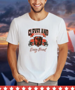 Cleveland Browns passing time pullover dawg pound shirt