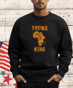 Cool African Kente Art Men Boys Kids African American Print Shirt