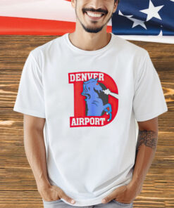 Denver Airport D logo shirt