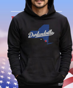 Durlandville New York NY Map Shirt