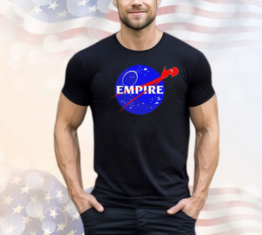Empire strike back NASA logo shirt