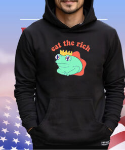 Frog king eat the rich shirt