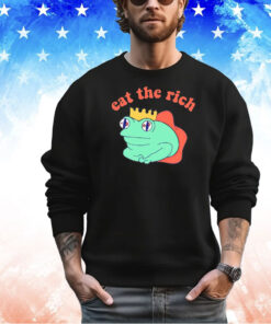 Frog king eat the rich shirt