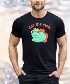 Frog king eat the rich shirt