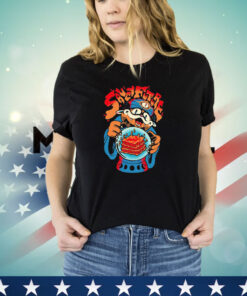 Garfield looks into his crystal ball and sees lasagna saucy future shirt