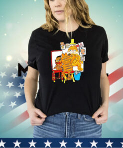 Garfield portrait of the artist shirt