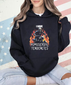 Grim Reaper I have homosexual tendencies T-shirt