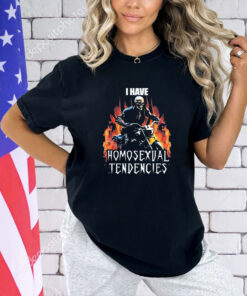 Grim Reaper I have homosexual tendencies T-shirt