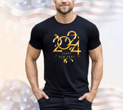 Happy New Year 2024 New Years Eve Party Costume T-Shirt