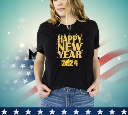 Happy New Year 2024 New Years Eve Party Countdown Fireworks Shirt