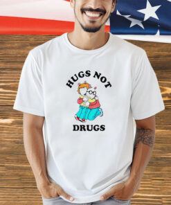Hugs Not Drugs, Arthur Shirt, Graphic Tee, Unisex Shirt, Cotton Shirt, Casual Shirt, Streetwear, Street Style, Street Fashion, Youth Clothing, Youth Apparel, Anti-Drugs, Anti-Substance Abuse, Drug Awareness, Drug Prevention, Mental Health Awareness
