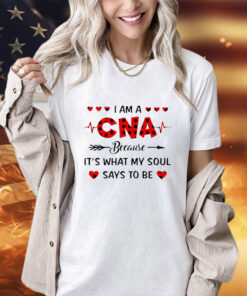 I am a CNA because it’s what my soul say to be shirt