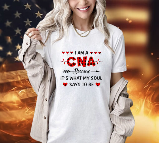 I am a CNA because it’s what my soul say to be shirt