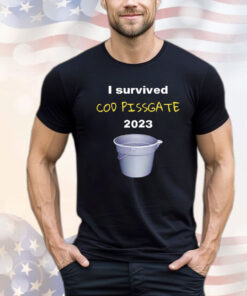 I survived cod pissgate 2023 shirt