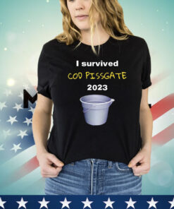 I survived cod pissgate 2023 shirt