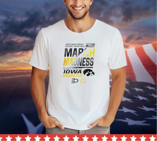 Iowa Hawkeyes 2023 NCAA Men’s Division I Basketball The Road To Final Four shirt