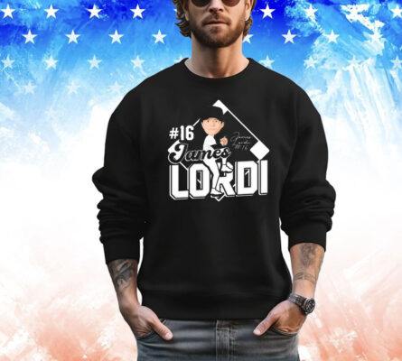 James Lordi 2023-2024 Baseball Baseball Cartoon shirt