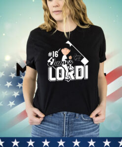 James Lordi 2023-2024 Baseball Baseball Cartoon shirt