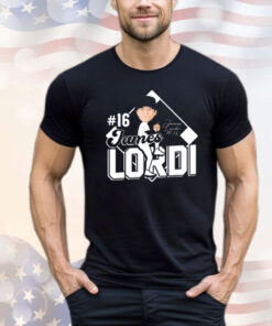 James Lordi 2023-2024 Baseball Baseball Cartoon shirt