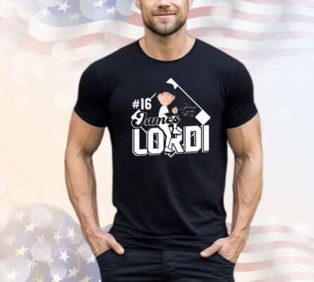 James Lordi 2023-2024 Baseball Baseball Cartoon shirt