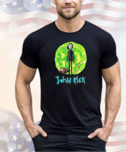 John Wick John Wick dog pencil cartoon shirt
