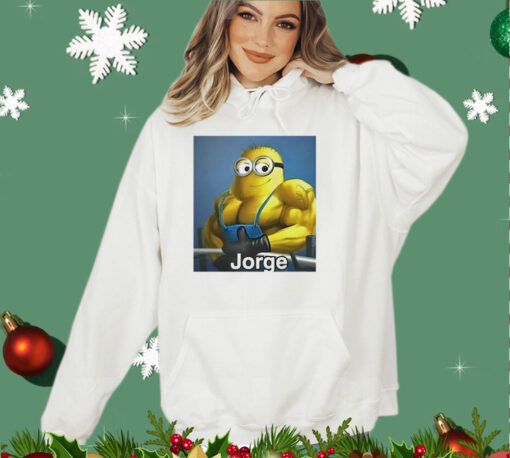 Jorge Minion gym shirt