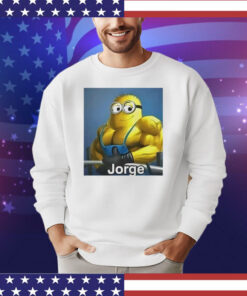 Jorge Minion gym shirt