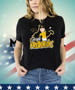 Joseph Fredericks 2024 baseball player Cartoon shirt