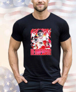 Kavion Henderson Arkansas Razorbacks football vintage shirt