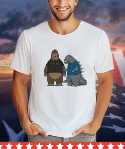 King Kong and Godzilla Beavis and Butt-head stupid kaijus monsters shirt