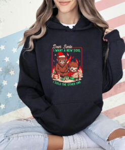 Krampus dear Santa I want a new soul I sold the other one shirt