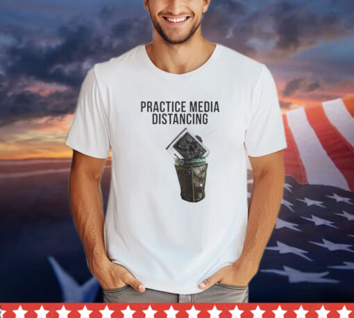 Men’s practice media distancing shirt