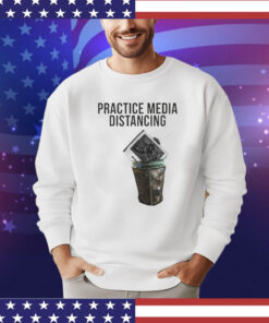 Men’s practice media distancing shirt