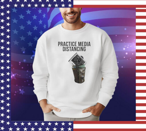 Men’s practice media distancing shirt