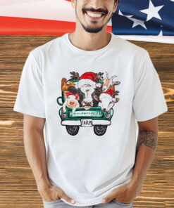 Merry Christmas farm truck shirt