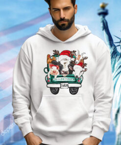 Merry Christmas farm truck shirt