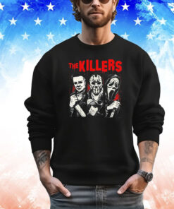 Michael Myers Jason Voorhees and Ghostface The Killers Halloween shirt