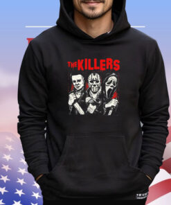 Michael Myers Jason Voorhees and Ghostface The Killers Halloween shirt