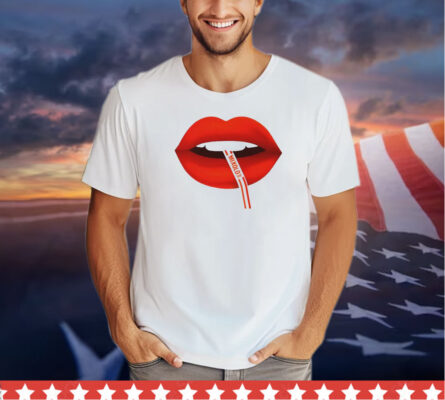 Mixoloshe lips logo shirt